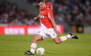 Le milieu de terrain de l'AS Monaco Jérémy Toulalan lors du déplacement à Bordeaux le 10 août 2013.