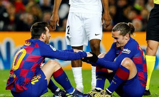 Lionel Messi et Antoine Griezmann seront les principaux atouts catalans à Naples.