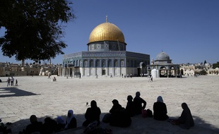 L'esplanade des Mosquées à Jérusalem.