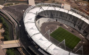 Le stade olympique à Londres.