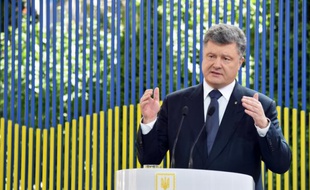Le président ukrainien Petro Porochenko, le 5 juin 2015 à Kiev