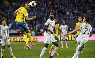 Les Bleus n'ont pu faire mieux que match nul en Suède en qualification au Mondial 2018, le 9 juin 2017.