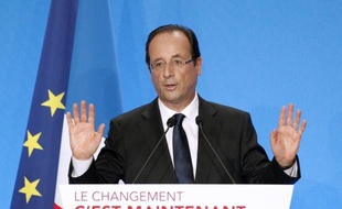 François Hollande, le candidat socialiste à la présidentielle française, a reçu mercredi des soutiens européens inattendus dans sa demande d'un pacte de croissance, et présenté dans la foulée ses pistes de renégociation du traité budgétaire européen