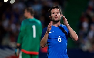 Yohan Cabaye, milieu de terrain de l'équipe de France