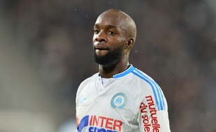 Lassana Diarra (OM) en décembre 2015 à Bordeaux.