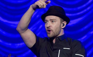 Justin Timberlake en concert à Londres le 12 juillet 2013