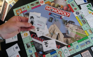 La nouvelle version du Monopoly Rennes a été tirée à 3.000 exemplaires.