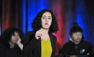 Manon Aubry est la tête de liste de La France Insoumise (LFI) pour les européennes de 2019.