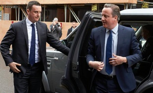 David Cameron le 9 avril 2016 à Londres