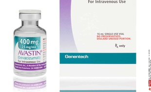 Illustration de l'avastin, traitement anti-cancéreux par injection.