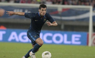 Yoann Gourcuff face à l'Islande, le 27 mai 2012