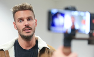 Matt Pokora à Strasbourg, le jeudi 11 avril 2019.