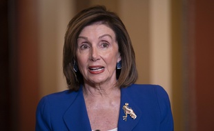 La présidente de la Chambre des représentants, Nancy Pelosi, le 8 janvier 2020.
