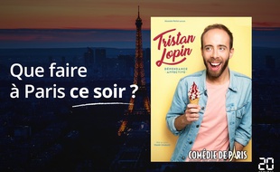 Tristan Lopin est à la Comédie de Paris.