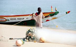 Les pêcheurs de Dakar ont présenté des boutons sur le visage et les membres.
