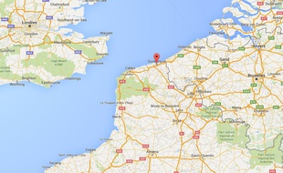 L'homme a été secouru au large de Dunkerque, dans le Nord.