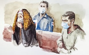 Cécile Bourgeon et son ancien compagnon Berkane Makhlouf sont jugés en appel jusqu'au 16 décembre devant le Assises du Rhône pour la mort de Fiona.