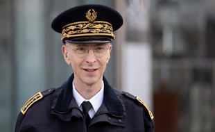 Didier Lallement, le préfet de police de Paris, à Paris, le 18 mars 2020.