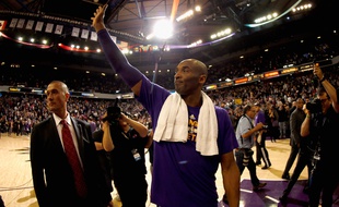 Kobe Bryant, des Los Angeles Lakers, le 7 janvier 2016, à Sacramento.