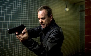 Kiefer Sutherland, alias Jack Bauer, dans 24: Live Another Day, saison 9 de la série 24 heures chrono