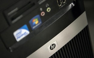 Un ordinateur HP (illustration).