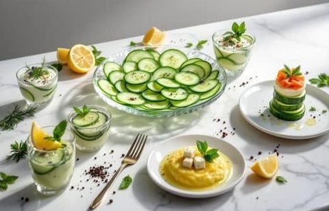 Quand il fait trop chaud en été, ces 5 recettes fraîches au concombre deviennent vos sauveuses gourmandes !