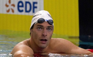 Camille Lacourt, le 23 mars 2011 à Strasbourg