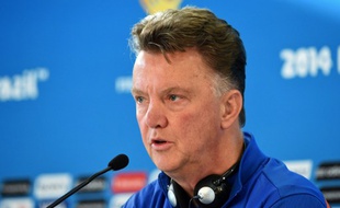 Le sélectionneur néerlandais Louis Van Gaal, le 17 juin 2014, à Porto Alegre.