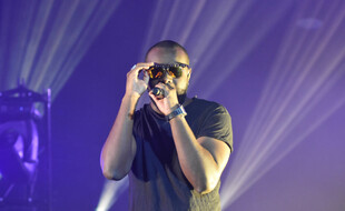 Le chanteur Gims