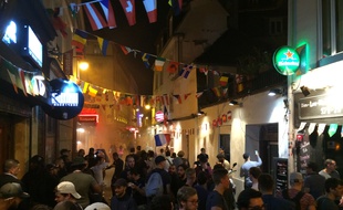 Rue de Lappe, dans le 11e arrondissement de Paris le 10 juin 2016.