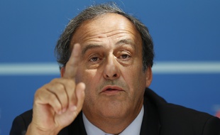 Michel Platini à Nice, le 28 août 2015.