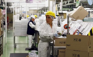 Dans l'usine du groupe américain Mars à Haguenau, près de Strasbourg.