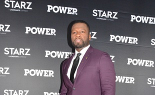 Le rappeur 50 Cent à la première de sa série,