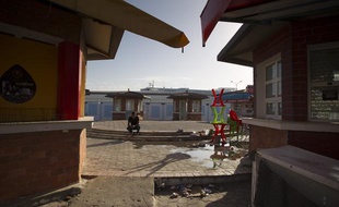 Le 20 septembre 2012. Un an et demi apres la révolution du printemps arabe en Tunisie, la fréquentation touristique est en chute libre. Ici, au port de la Goulette, les bateaux de croisière se font rares.