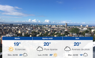 Météo Le Havre: Prévisions du samedi 19 septembre 2020
