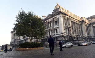 Le Palais de justice de Bruxelles, le 12 septembre 2014