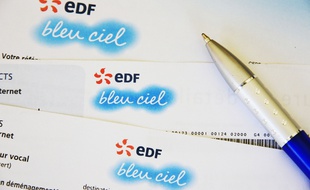 Facture d'électricité EDF (illustration).