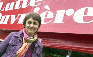 Nathalie Arthaud, porte-parole de Lutte ouvrière, «Lutte Ouvrière», le 18 mai 2013.