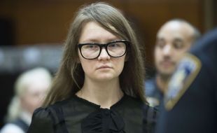 Anna Sorokin devant le tribunal, le 25 avril 2019.