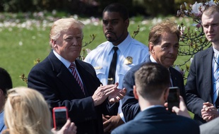 Donald Trump, le 10 avril 2018 à Washington.