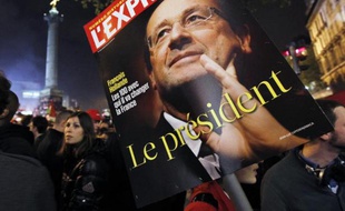 La Une de l'hebdomadaire L'Express, du groupe de presse belge Roularta, en mai 2012