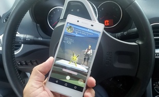 Ivre et sans permis, elle part chasser le Pokémon.