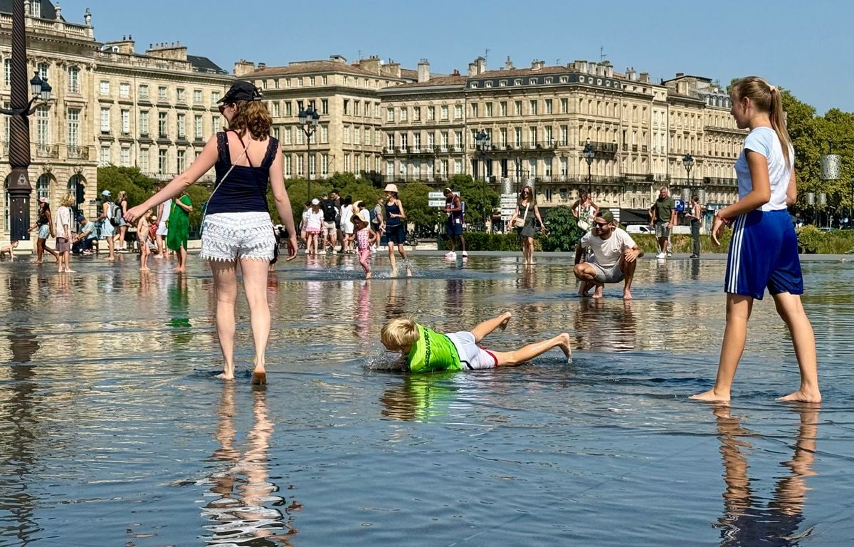 Canicule : « En ville, on subit beaucoup plus »... Bordeaux, qui a battu son record de température, écrasée par la chaleur