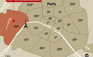 Illustration Idé du 16e arrondissement de Paris.