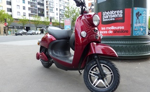 Illustration d'un scooter