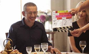 Dany Boon et Laurence Arné sur le tournage de «La Ch'tite famille».