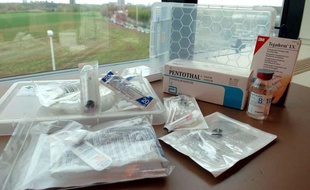 Un kit pour les médecins belges contenant les traitements nécessaires à une euthanasie à domicile