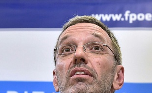 Le ministre de l'Intérieur autrichien, Herbert Kickl.