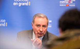 Jean-Luc Moudenc (LR), le maire sortant de Toulouse.