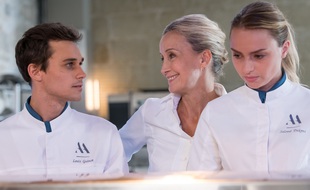 Catherine Marchal, Aurélie Pons et Fabian Wolfrom dans « Ici Tout Commence »